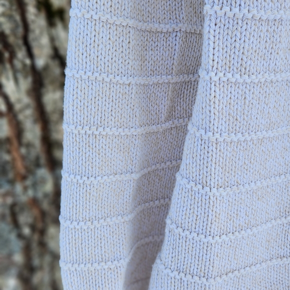 L.L Bean Oatmeal Cotton Sweater sz M - Picture 10 of 10